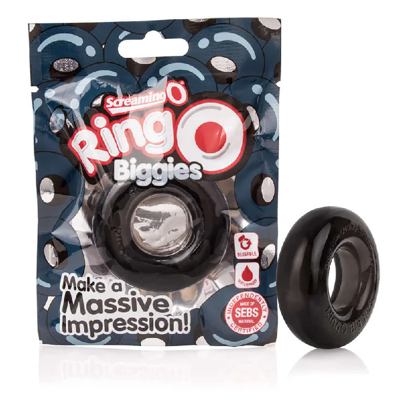 cock ring bold texture-RingO Biggies Colossal Cock Rings - Make a Massive Impression!