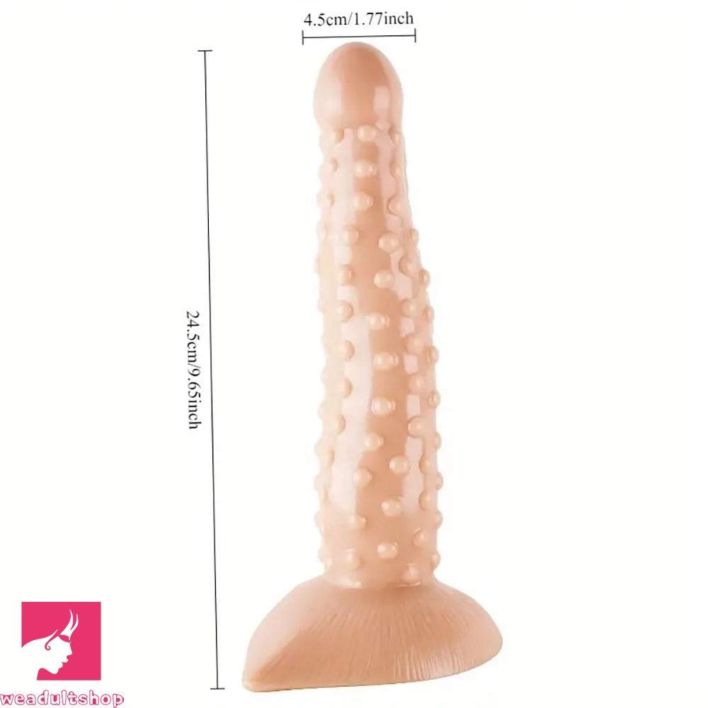 Penis-slack-9.65in PVC Spiked Monster Big Odd Dildo For Sex Orgasm Experience