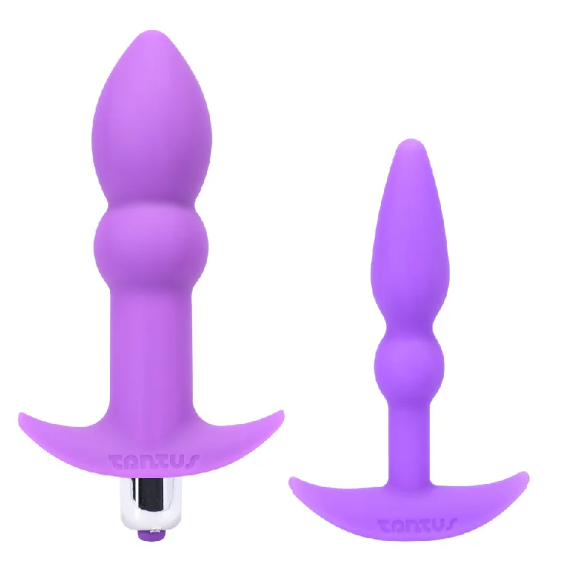 anal toys for slow fun-Tantus Perfect Plug Anal Plug Kit Lilac