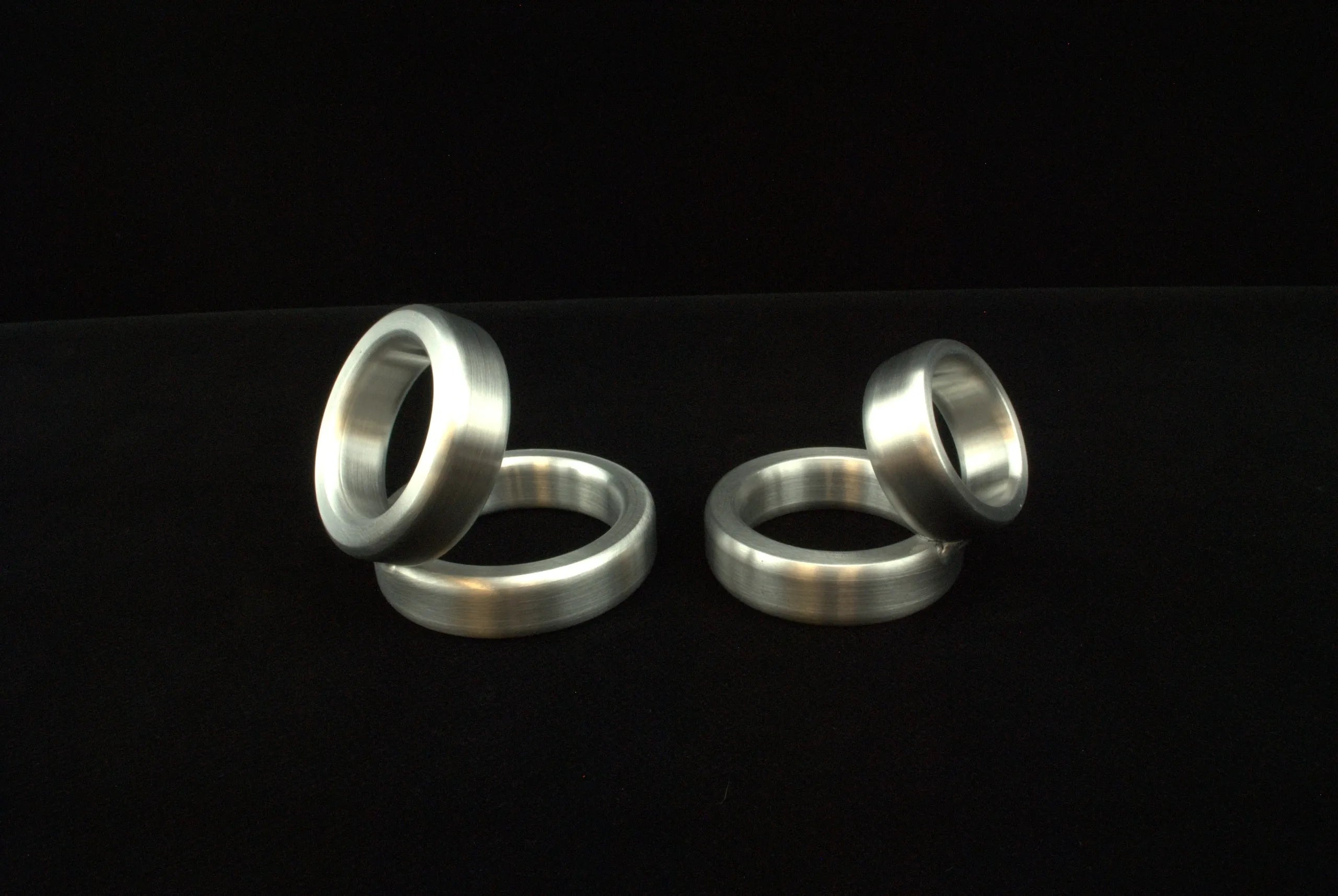 cock ring high comfort-Chubby Style 60 Degree Ring Cockring in Aluminum