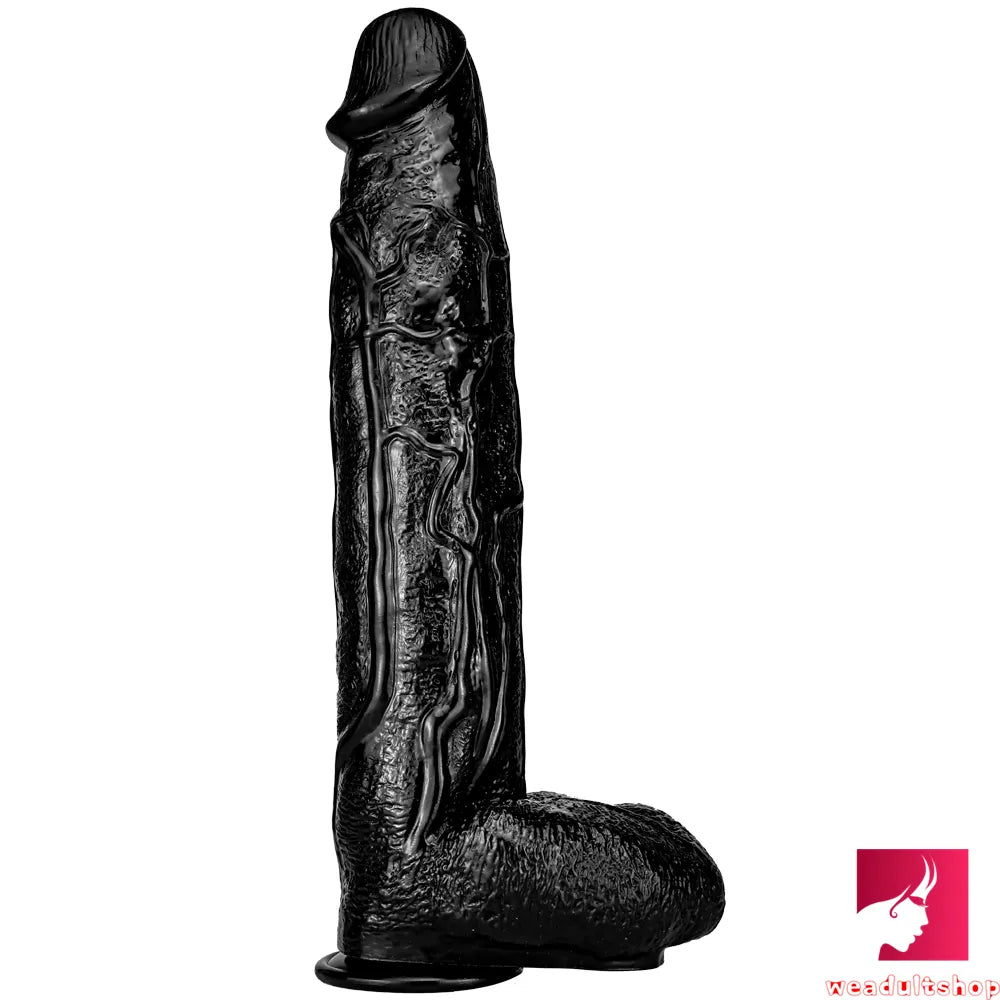 Dildo-wrapped-16.53in Europen American Huge Long Penis Real Looking Dildo