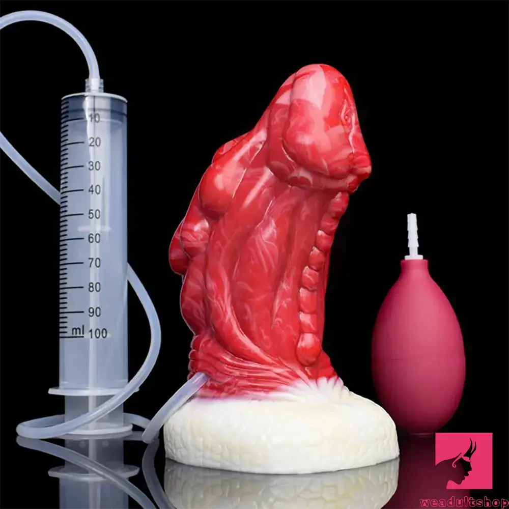 Penis-plump-6.5in Fantasy Monster Silicone Soft Dragon Ejaculating Men Dildo