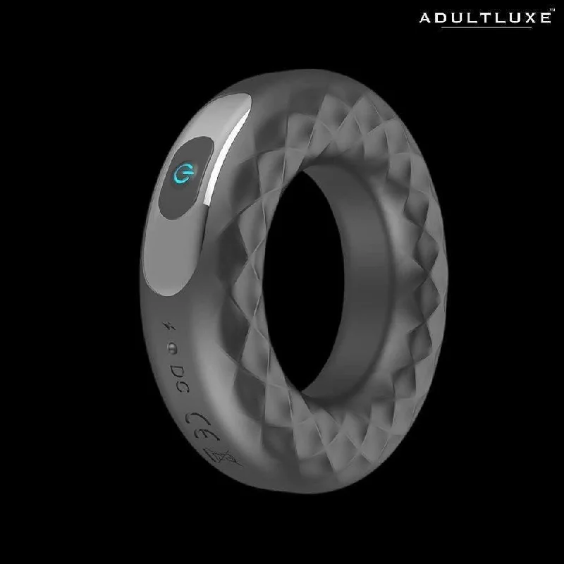 cock ring discreet style-AdultLuxe 10 Mode Ejaculation Delay Rechargeable Vibrating Cock Ring