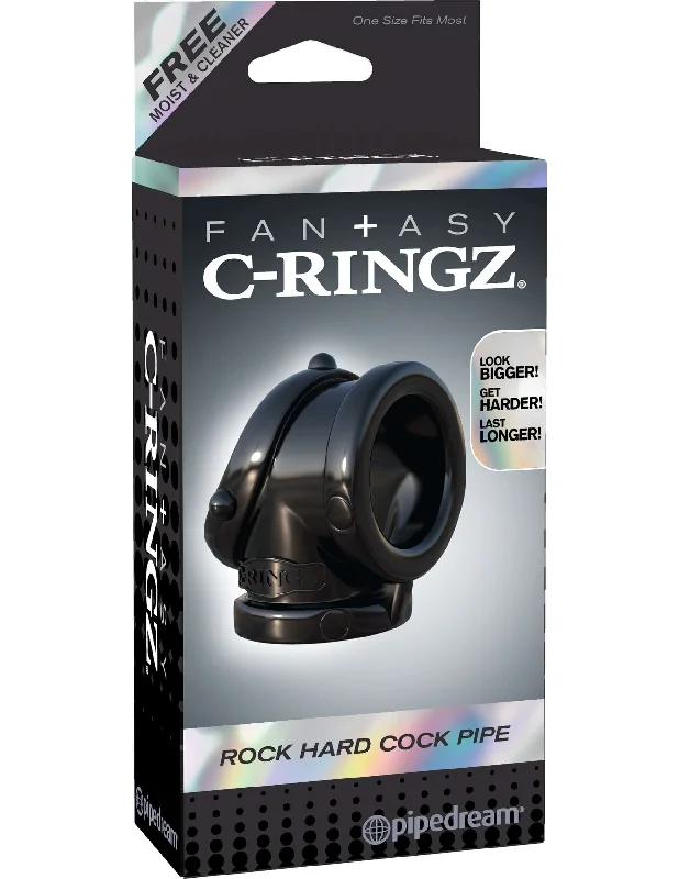 cock ring extra design-Fantasy C-Ringz Rock Hard Cock Pipe