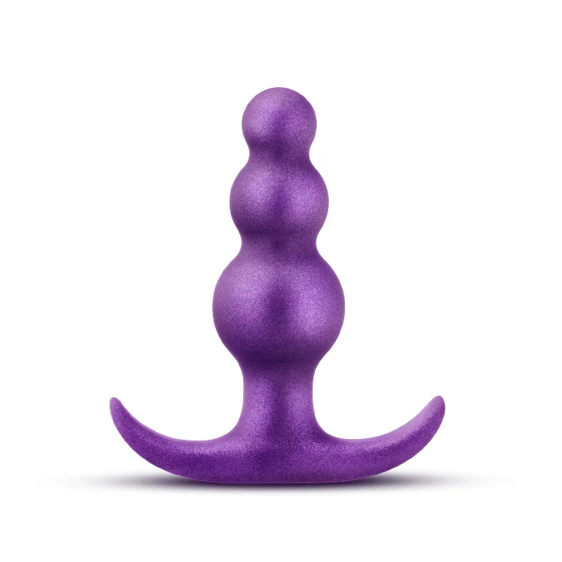 anal toys for quiet sessions-Anal Adventures Matrix - Supernova Plug - Galactic Purple