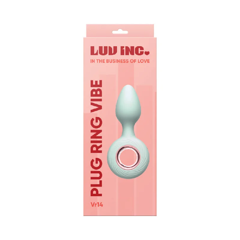 anal toys for couples pleasure-Luv Inc Vr14: Plug Ring Vibe Green