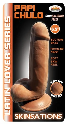 penis-cleaning-methods-effective-"Latin Lover" 6.5-Inch Realistic Dildo with Soft Skin and Suction Cup