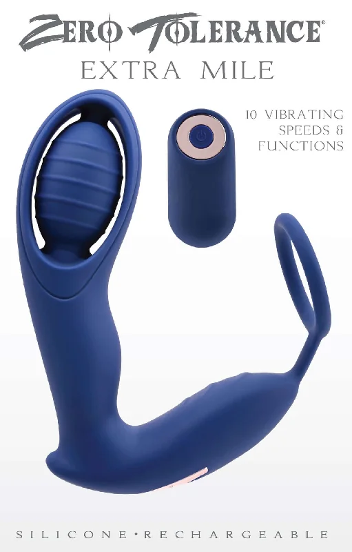 cock ring user comfort-Zero Tolerance Extra Mile Vibrating Cock Ring