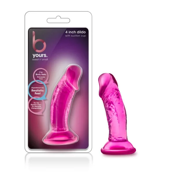 penis-hygiene-routine-travel-B Yours - Sweet n Small 4'' Dildo