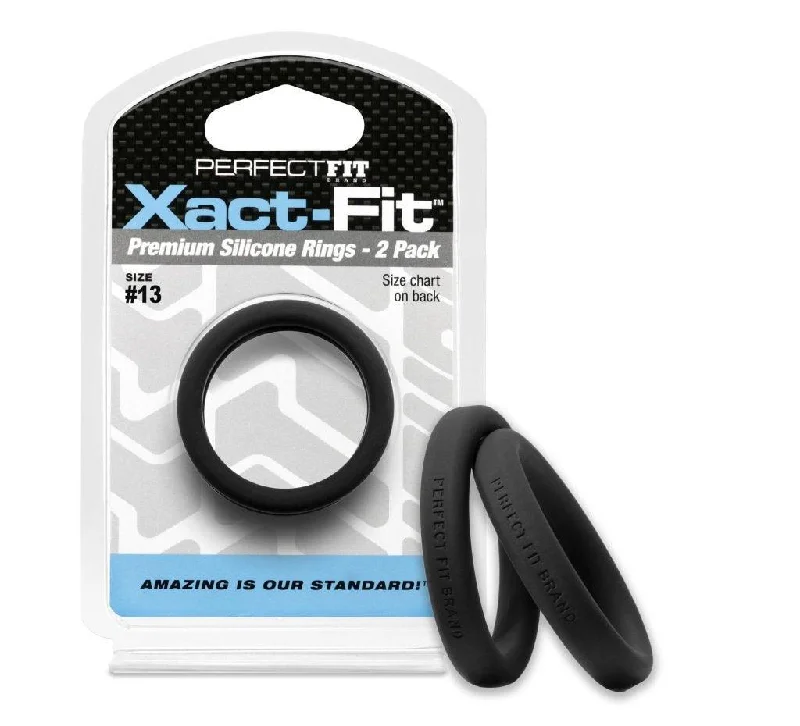 anal toys for slow nights-Xact-Fit #13 1.3in 2 Pk